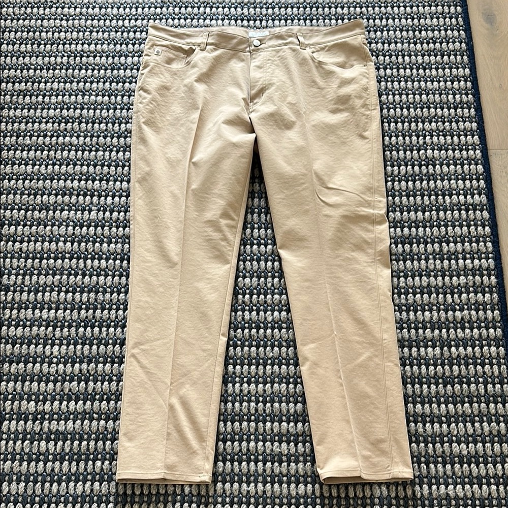 Peter Millar Tan Performance Pants - image 1
